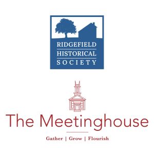 The Ridgefield Historical Society and The Meetinghouse logos together